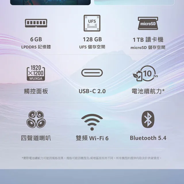 【Acer 宏碁】Acer平板 Iconia Tab X14 Kickstand 14吋 6G/128G WiFi 霧曜黑 平板電腦(X14-11MN-A1RY)