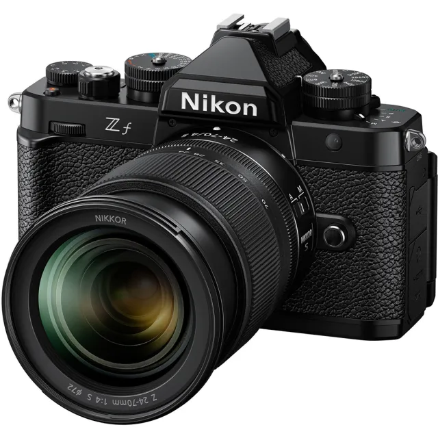 【Nikon 尼康】ZF KIT 附 Z 24-70mm F4 S 旅遊鏡組 黑色 (公司貨) 全片幅無反微單眼相機