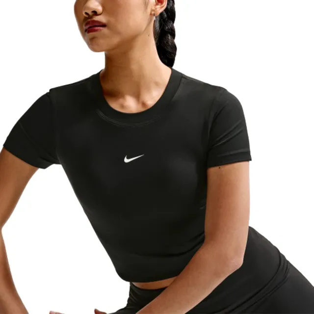 【NIKE 耐吉】圓領短袖T恤 AS W NK1 DF SS PAD BRA TOP 女 - IV4971010