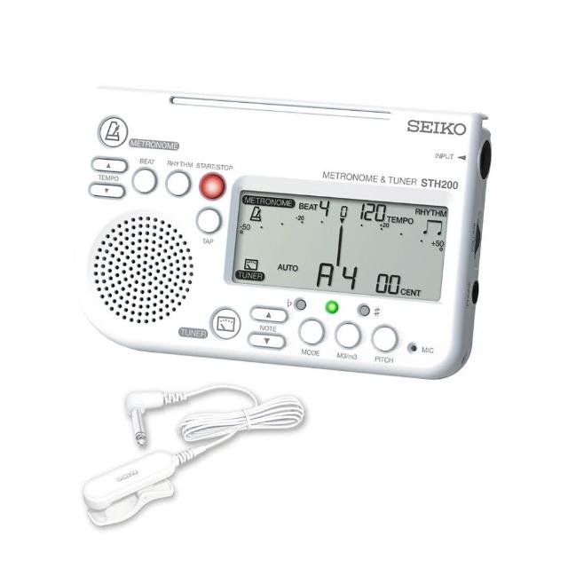 【SEIKO 精工】STH200+STM30 二合一數位節拍器/調音器(海國)