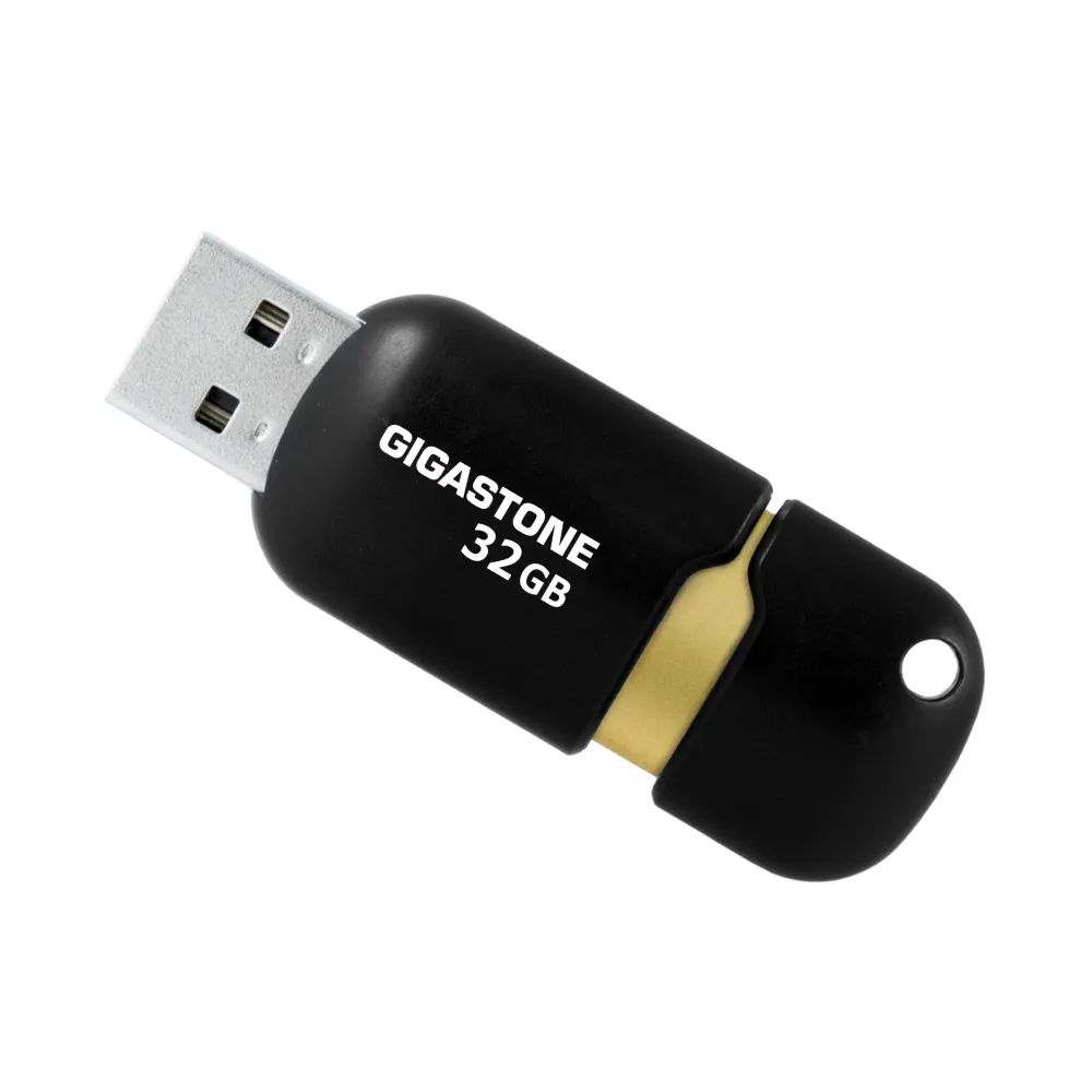 【Gigastone 立達國際】32GB USB3.1/3.2 Gen 1 黑金膠囊隨身碟 U307S(32G 原廠保固五年)
