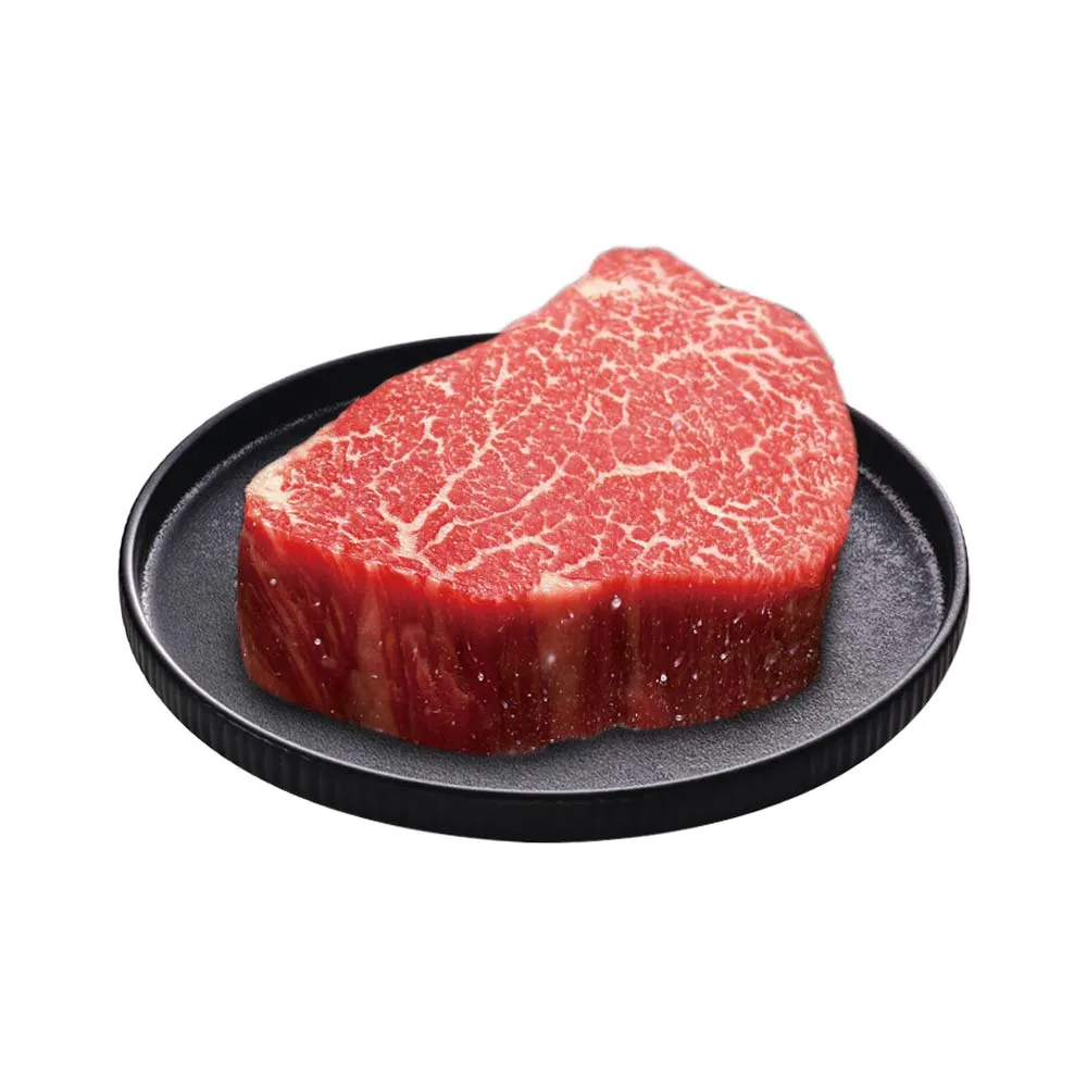 【勝崎生鮮】美國1855黑安格斯熟成霜降牛排-超厚切4片組(300g±10% / 1片)