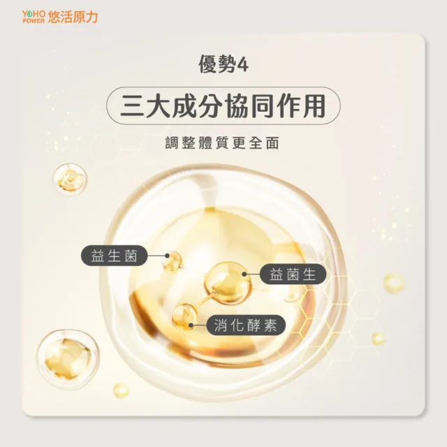 【悠活原力】300億純淨益生菌x4(30條/盒100%無添加香料)