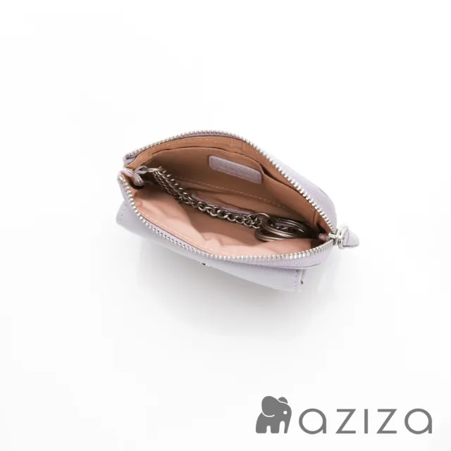 【aziza】CLARA鑰匙零錢包(午茶駝/絕版出清品)