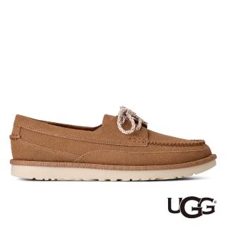 【UGG】休閒鞋 男鞋 帆船便鞋 Deckmel 栗子棕 UG1186790CHE