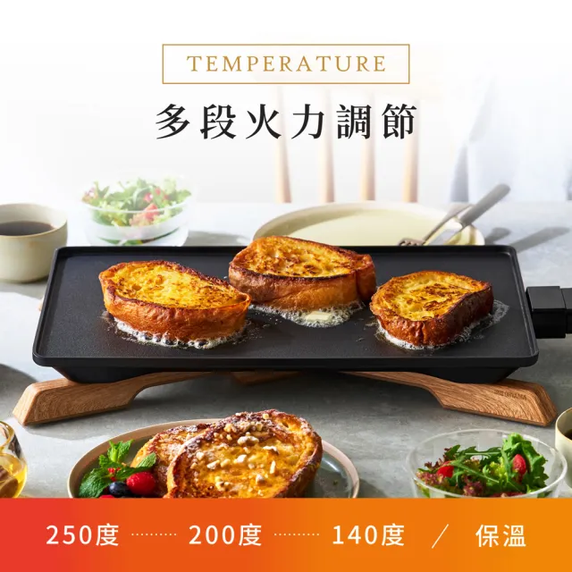 【IRIS】日系極致薄型電烤盤IHU-A10(iF設計獎/分離好收納/快速均勻導熱/不沾)