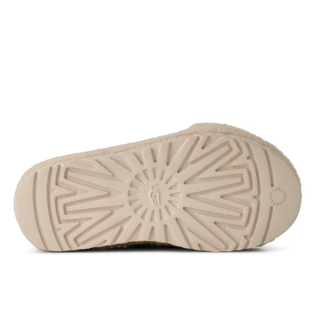 【UGG】涼鞋 女鞋 交叉毛絨序帶涼鞋 Oh Fluffita Cross Strap 自然白 UG1191135NAT