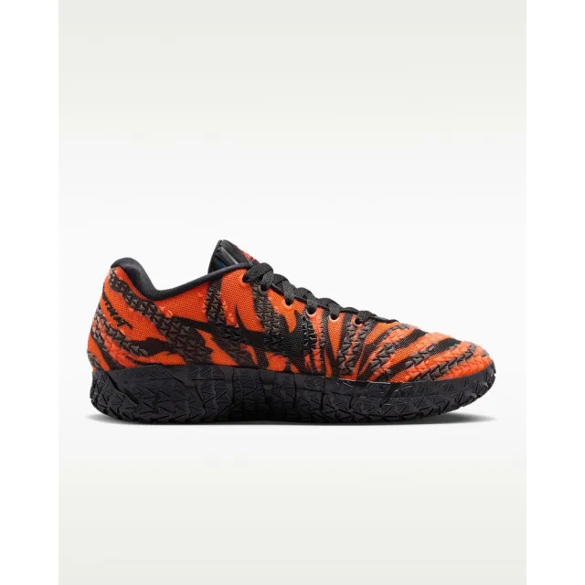 【NIKE 耐吉】運動鞋 籃球鞋 男鞋 JA 3 ANIMAL PACK EP JA 莫蘭特 緩震 回彈 黑橘 (IU6794800)