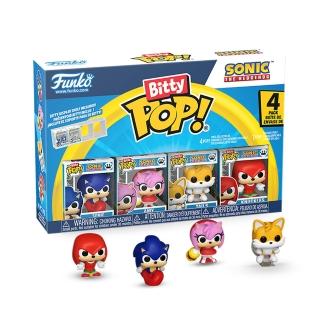 【FUNKO】Bitty POP 音速小子：索尼克 4入組