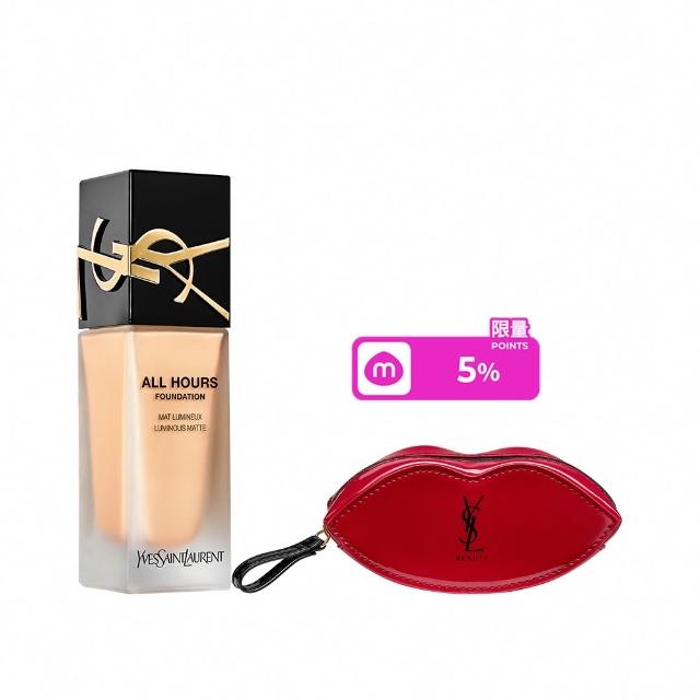 【YSL】官方直營 恆久完美無瑕持妝粉底SPF39/PA+++ 25ml(午夜粉底/任選1款)