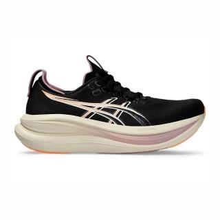【asics 亞瑟士】GEL-Nimbus 28 女 慢跑鞋 緩衝 黑 粉紅(1012B899-004)