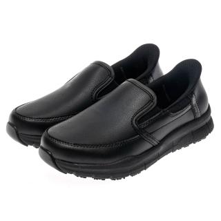 【SKECHERS】女鞋 工作系列 工作鞋 瞬穿舒適科技 NAMPA SR 寬楦款(108235WBLK)