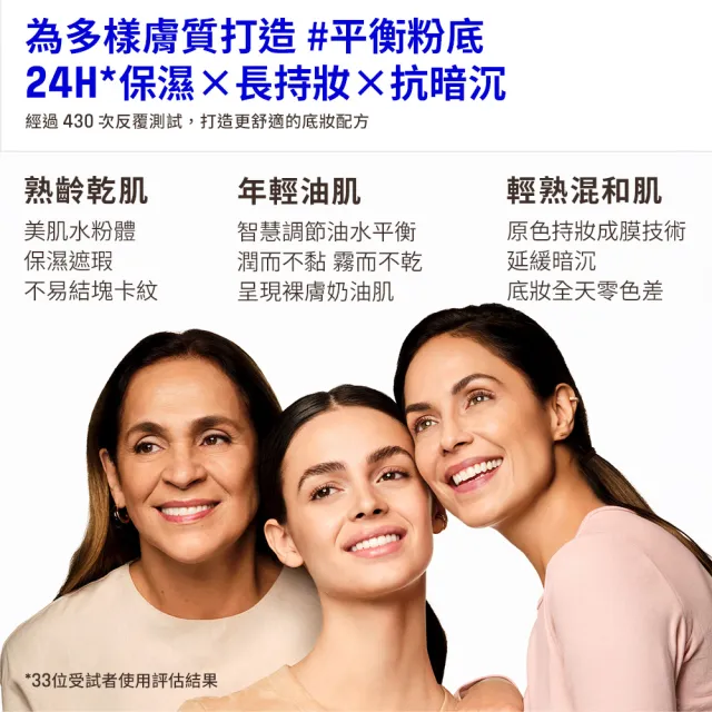 【MAKE UP FOR EVER】HD SKIN 粉無痕平衡肌底粉底液 30ml
