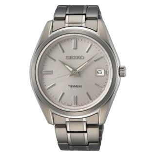 【SEIKO 精工】CS系列 超輕量鈦金屬經典大三針腕錶-40.2mm(SUR369P1/6N52-00B0S)