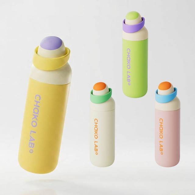 【CHAKO LAB】不鏽鋼保溫咔噠杯700ml 洪基粉絲必備款 316不鏽鋼 雙飲口水壺 提把水壺 保溫杯 咖啡水杯