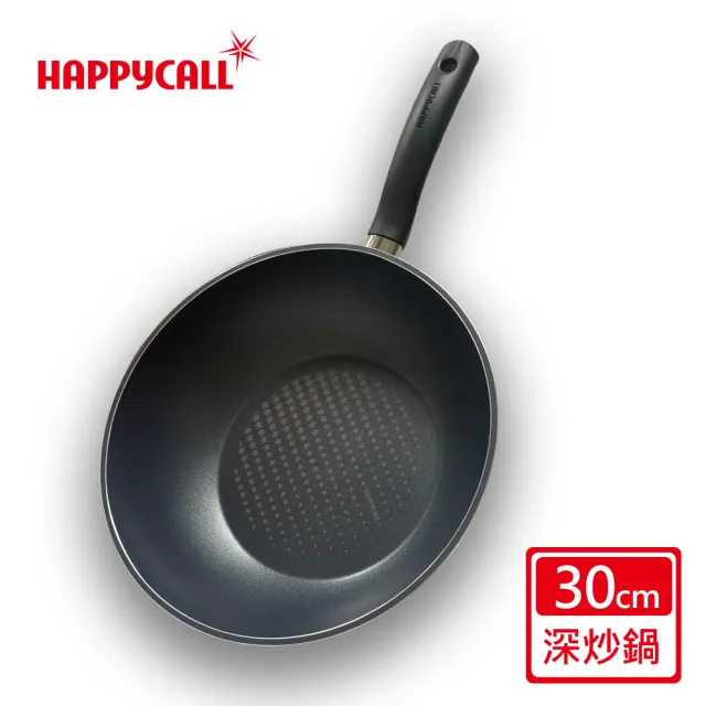 【韓國HAPPYCALL】IH極致鈦鑽不沾深炒鍋30cm