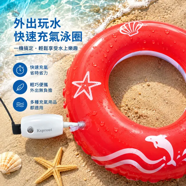 【3Well】2in1充抽氣真空機旅行居家收納大套組(含4棉被袋4大4中真空壓縮袋 需插電使用)
