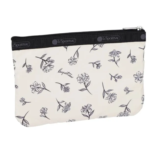 【Lesportsac】2026秋季新品 3-Zip Cosmetic 三層拉鍊化妝包(7158)