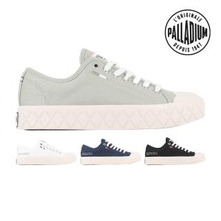 【Palladium】PALLA ACE CVS ORG菱紋輕量鬆餅鞋/休閒鞋-男鞋/女鞋-四色任選