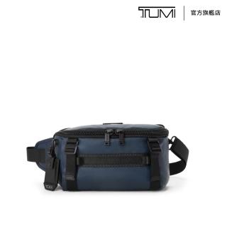 【TUMI】ALPHA BRAVO Platoon 帆布斜背包-海軍藍(TUMI 官方旗艦店)
