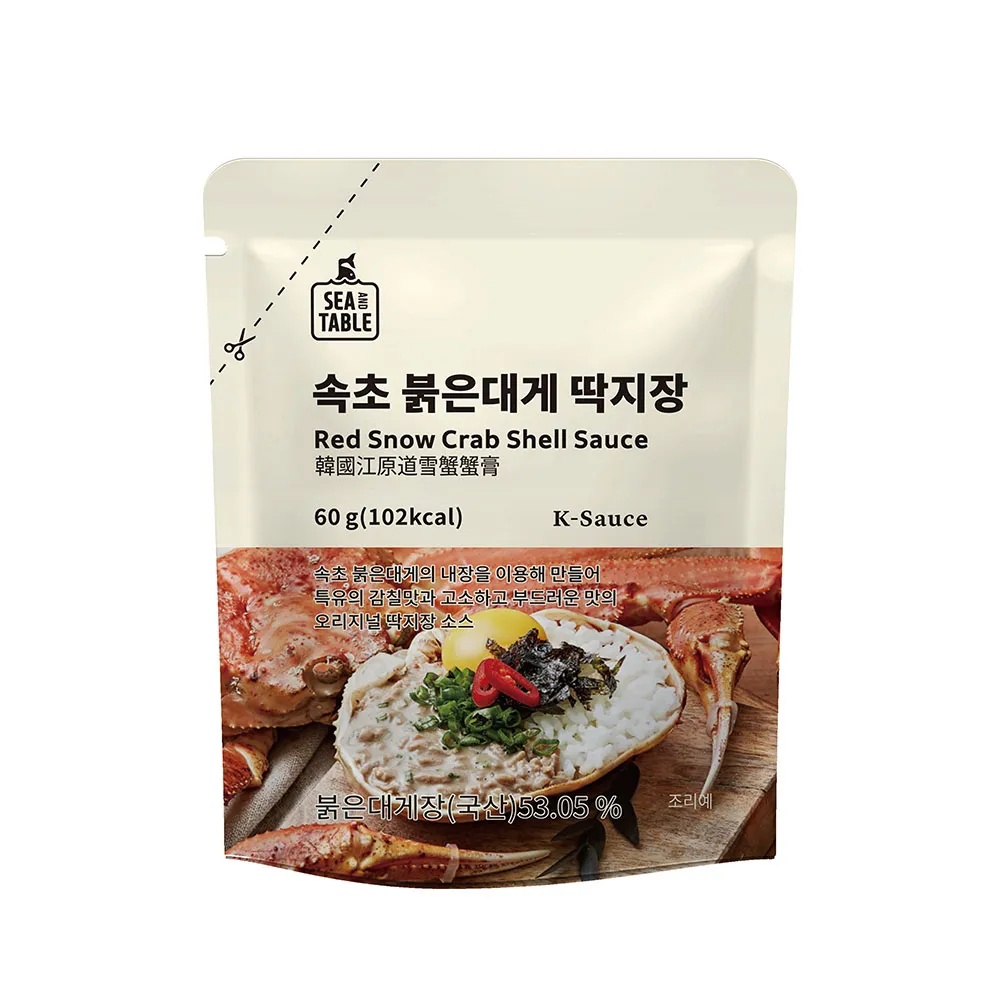 【SEA&TABLE】韓國江原道雪蟹蟹膏(60g)