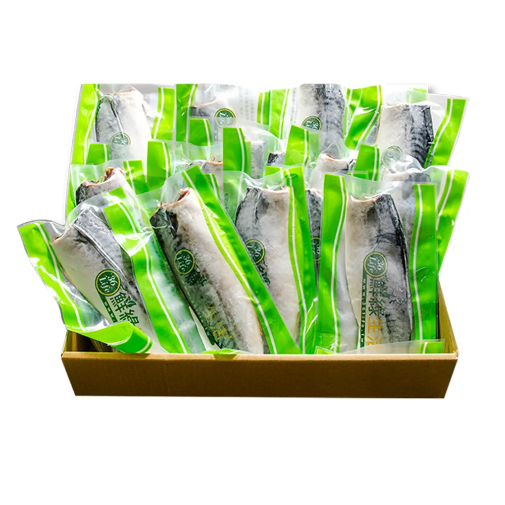 【鮮綠生活】挪威薄鹽鯖魚M 11片(毛重170g-200g/包 淨重135g-165g/片)