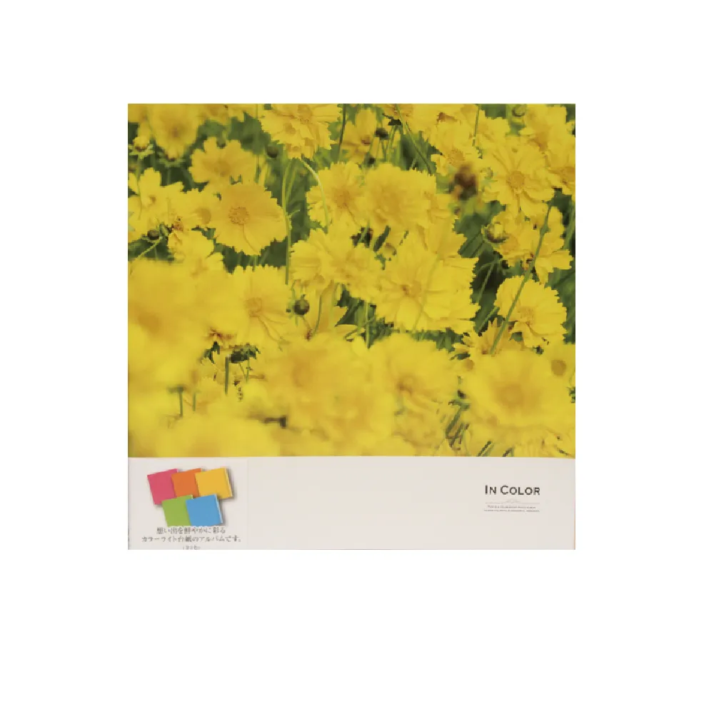 【Nakabayashi 仲林】NCL 手繪相本-黃花 L-DB211-Y(原廠正貨)