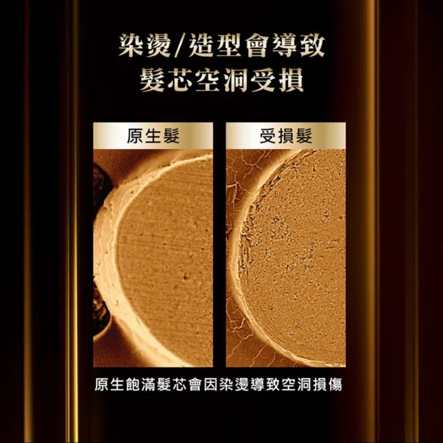 【L’OREAL Paris 巴黎萊雅】黃金胜高效修護髮膜_2入組