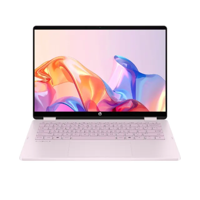 【HP 惠普】筆電包/滑鼠★14吋 Ultra 5 322翻轉觸控筆電(OmniBook 5 Flip/16G/512GB/W11/閨蜜粉)