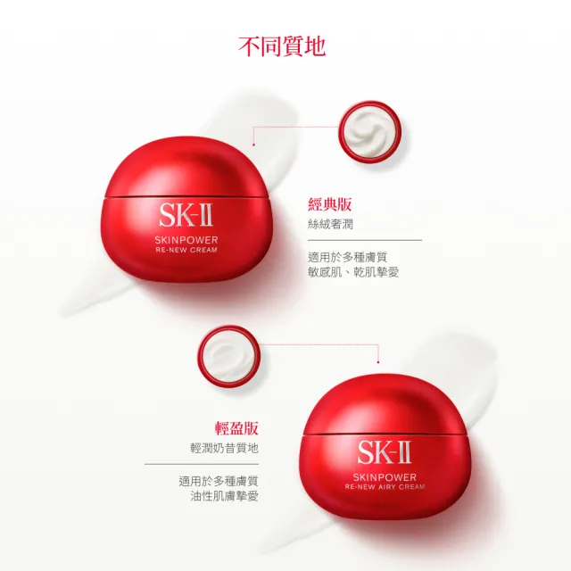 【SK-II】VIP小貓限定 官方直營 肌源煥顏活膚霜特惠組80g(禮盒/經典or輕盈任選/乳霜/澎彈/大紅球/超品日)