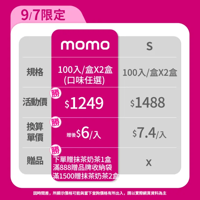 【西雅圖】貝瑞斯塔二合一/三合一x2盒(100入/盒)中元