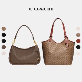 【COACH】蔻馳官方直營 線上限定 CARY/DAY TOTE斜背包 肩背包 托特包-多款任選(C6337/CC437)
