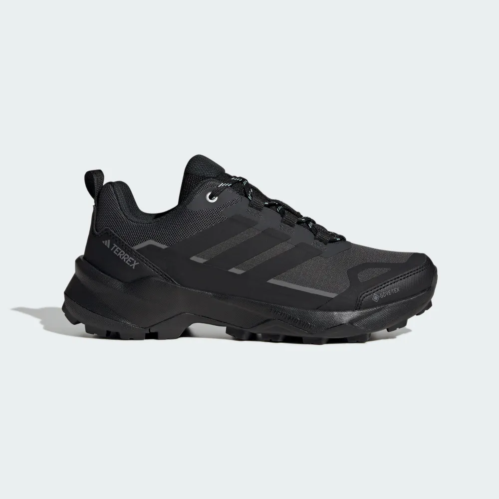 【adidas 愛迪達】TERREX SKYCHASER AX5 GORE-TEX 登山鞋 防潑水 女鞋 JQ2222