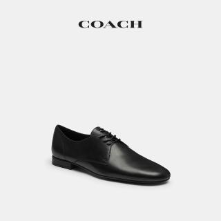 【COACH】蔻馳官方直營 SOFT德比鞋-黑色(CFB41)