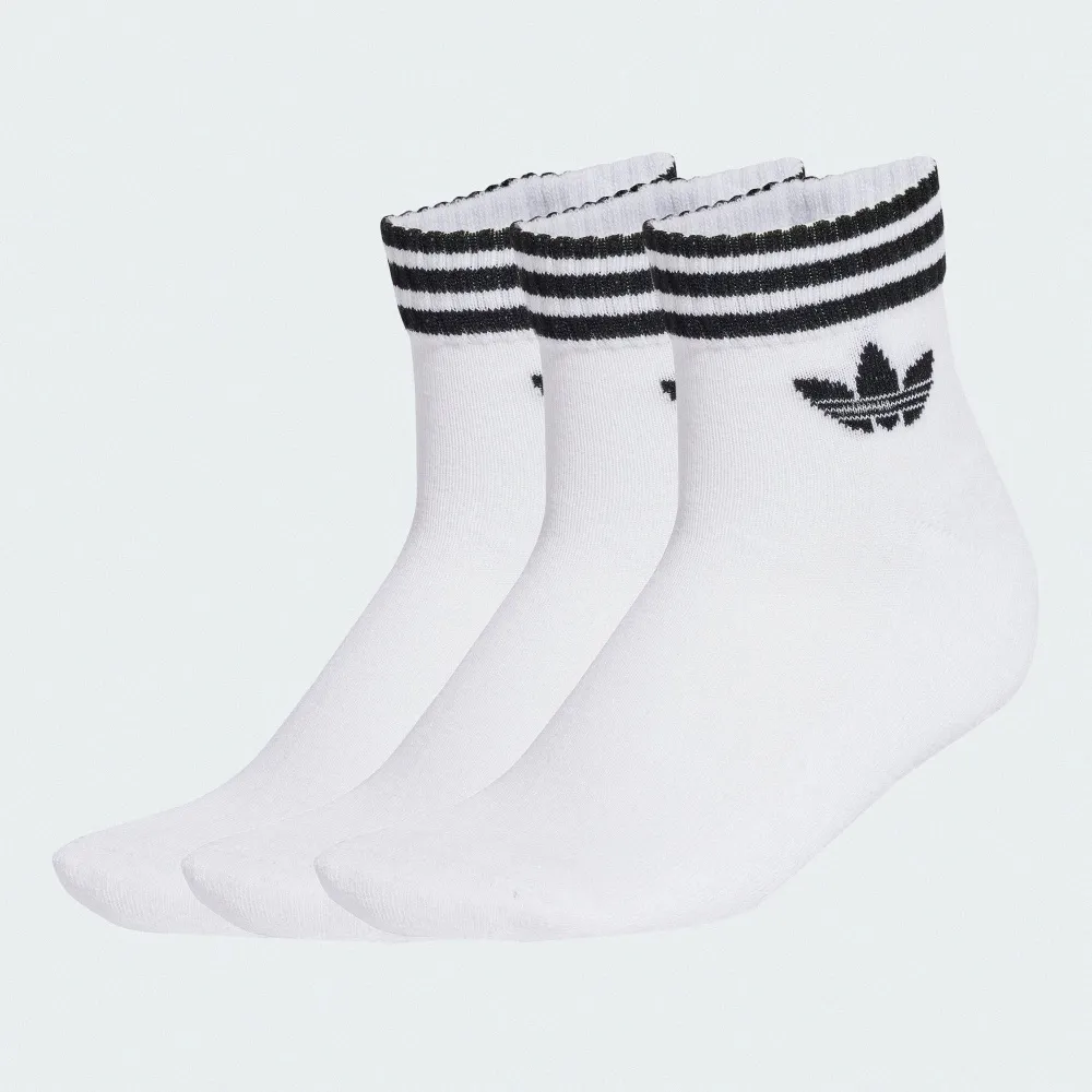 【adidas 愛迪達】腳踝襪 3 雙入 男/女 - Originals JV7435