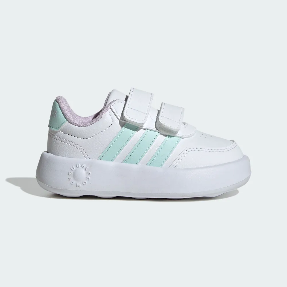 【adidas 愛迪達】BREAKNET 3.0 運動鞋 嬰幼童鞋 JS3677