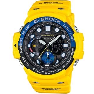 【CASIO 卡西歐】G-SHOCK溫度方位運動錶-GN-1000-9A