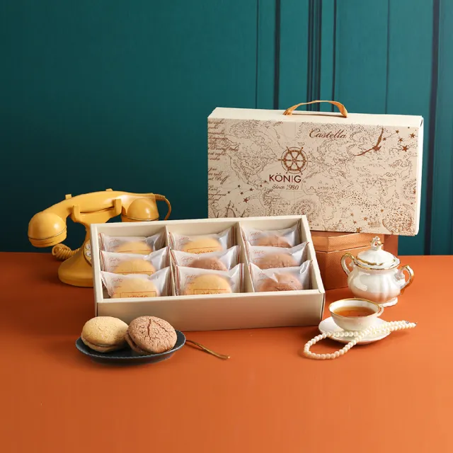 【金格食品】法式洋果子蛋糕禮盒12盒組(箱購/伴手禮)