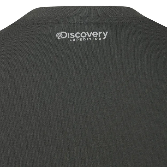 【Discovery Expedition】Denver 男版長袖T恤 大學T(DMRL31064-DGS)