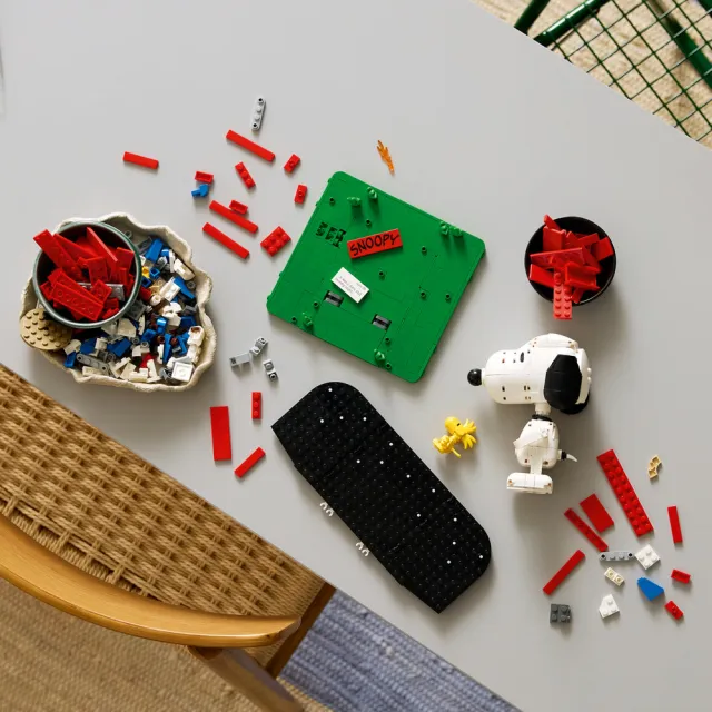 【LEGO 樂高】Ideas 21368 花生漫畫：史努比的狗屋(胡士托 居家擺設 禮物 玩具)