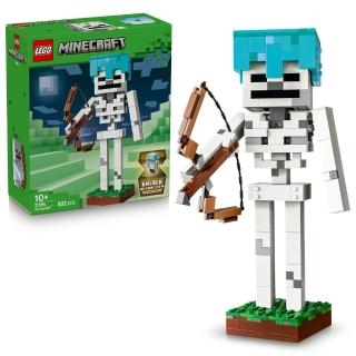 【LEGO 樂高】Minecraft 21594 骷髏(麥塊 創意力遊戲 禮物 玩具)