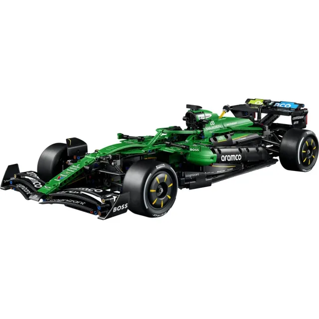 【LEGO 樂高】科技系列 42240 Aston Martin Aramco AMR25 F1 賽車(微縮模型 Formula 1 居家擺設 積木 禮物)