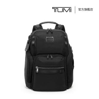 【TUMI】Alpha Bravo Search 彈道尼龍多功能商務後背包 - 黑色(TUMI 官方旗艦店)