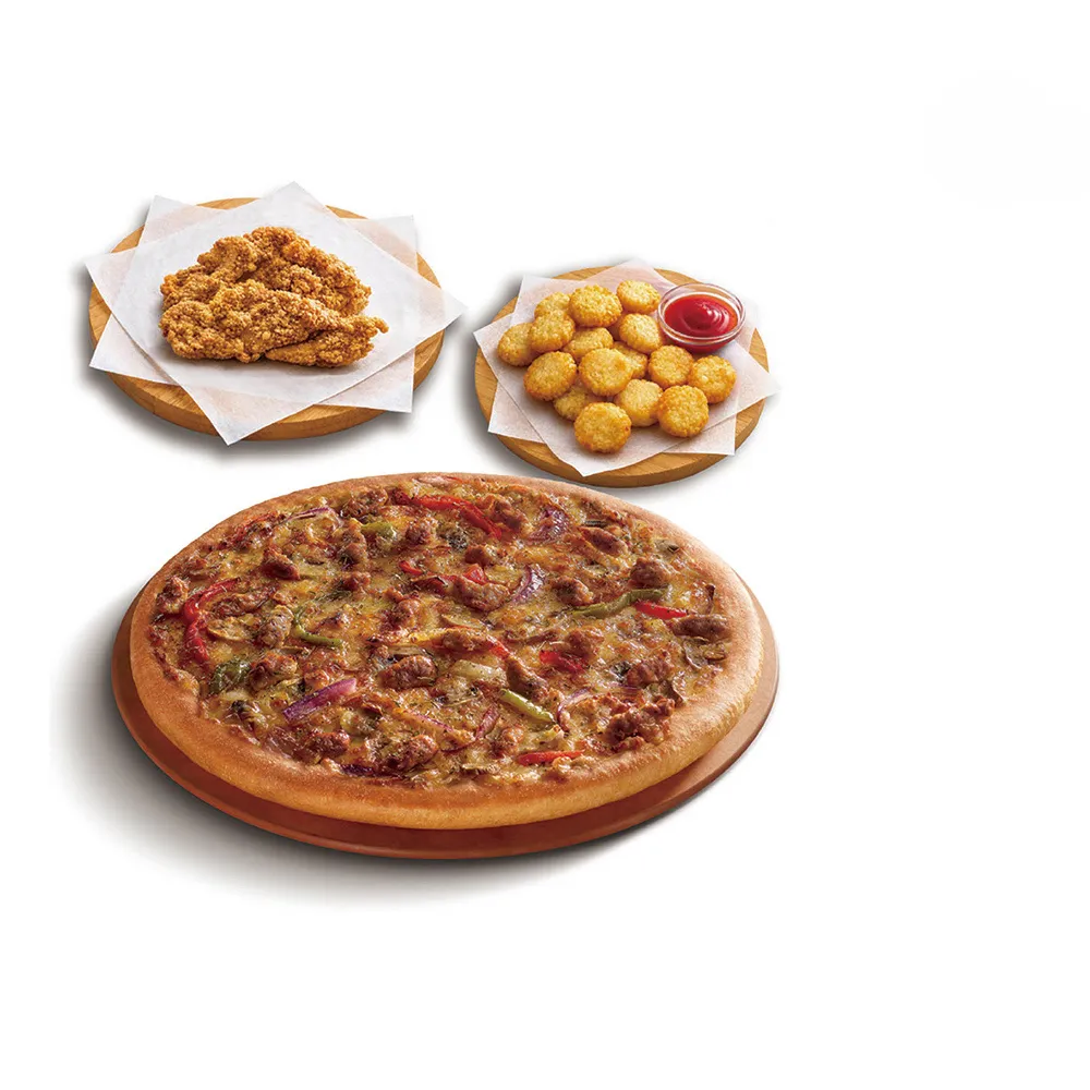 【Pizza Hut 必勝客】9/9限時只賣一天↘13吋大比薩7選1+副食3選2套餐 好禮即享券-E