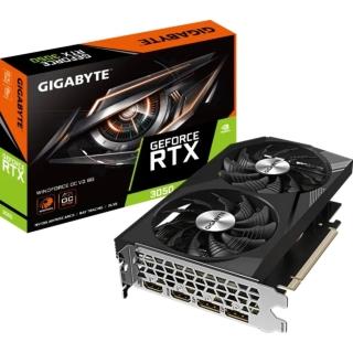 【GIGABYTE 技嘉】GeForce RTX 3050 WINDFORCE OC V2 8G 顯示卡(GV-N3050WF2OCV2-8GD)