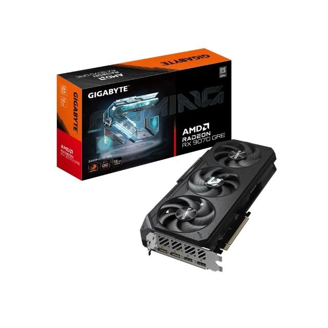 【GIGABYTE 技嘉】Radeon RX 9070 GRE GAMING OC 12G顯示卡(GV-R9070GREGAMING OC-12GD)