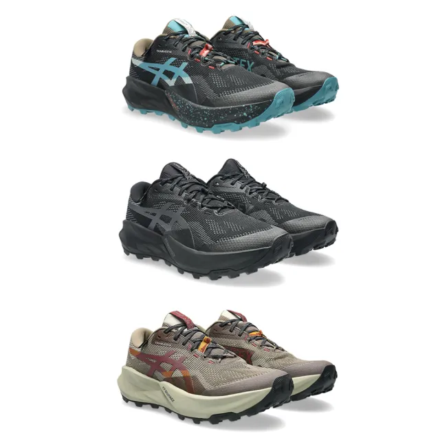 【asics 亞瑟士】慢跑鞋 GEL-TRABUCO 14 GTX 男款 女款 防潑水 緩震 舒適 支撐 戶外 越野 黃金大底
