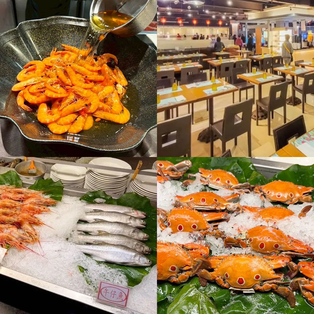 【宜蘭久千代海鮮百匯】2026年7月起適用★假日午/晚餐自助百匯吃到飽(現流海鮮無限供應)