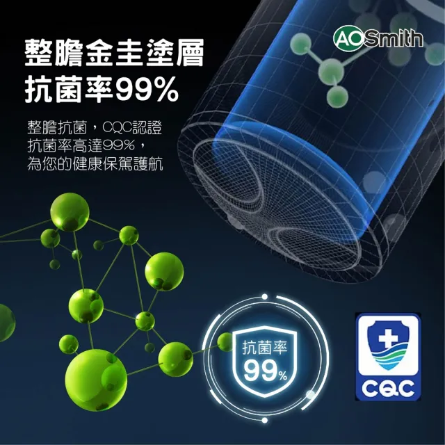 【A.O.Smith】AO史密斯 30加侖電能熱水器 110L(EES-30)