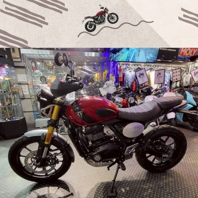 Triumph凱旋 Scrambler 400 X (398CC/檔車/機車/平輸車/普洛吉村重機)